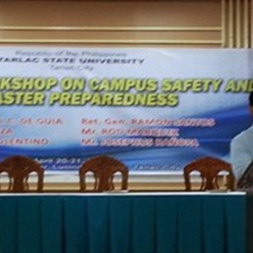 Workshop on Campus Safety and Disaster Preparedness were attended by Comm students.
